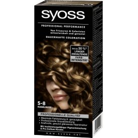 Syoss Dauerhafte Haarfabe Coloration Professional Performance Haselnuss 5-8