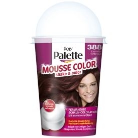 Poly Palette Dauerhafte Haarfarbe Schaum-Coloration Mousse Color 388 Dunkles Rotbraun Stufe 3