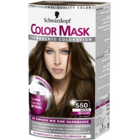 Color mask Dauerhafte Haarfarbe Permanent Coloration 550 Goldbraun