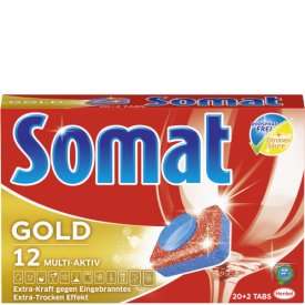 Somat Spülmaschinentabs 12 Gold