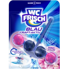 WC Frisch WC Reiniger Kraft-Aktiv Blauspüler Blüten-Frische