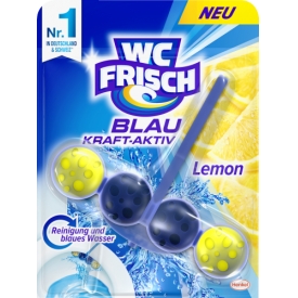 WC Frisch WC Reiniger Kraft-Aktiv Blauspüler Lemon