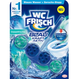 WC Frisch WC-Reiniger Kraft-Aktiv Blauspüler Ozean-Frische