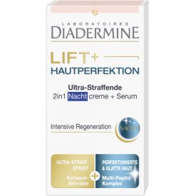 Diadermine  Nachtpflege Lift Hautperfektion 2in1 Nachtcreme Serum