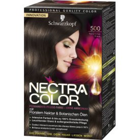 Nectra Color Dauerhafte Haarfarbe Coloration Natürliches Braun 500