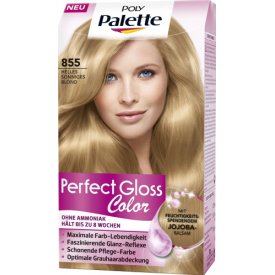 Poly Palette Coloration Perfect Gloss Color  Sonniges Blond 855