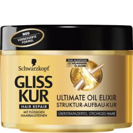 Gliss Kur Haarkur Hair Repair Ultimate Oil Elixir, Struktur Aufbau