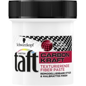 Schwarzkopf Drei Wetter Taft Haarwax Carbon Kraft Texturierende Fiber Paste Schwarzkopf Drei Wetter Taft Haarwax Carbon Kraft Texturierende Fiber Paste