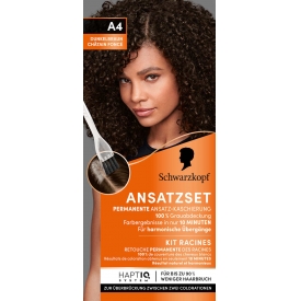 Schwarzkopf Diadem Ansatzset Dunkelbraun Stufe A4