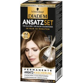 Schwarzkopf Diadem Ansatzset Goldbraun Stufe A2