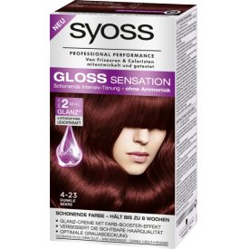 Schwarzkopf Syoss Dauerhafte Haarfabe Coloration Oleo Intense Burgunder Rot  4-23