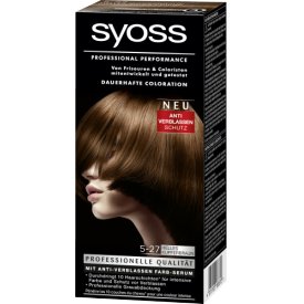 Schwarzkopf Syoss Dauerhafte Coloration 5-27 Helles Kupferbraun