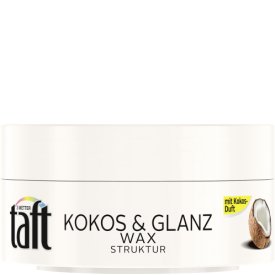 Schwarzkopf Drei Wetter Taft Wax Kokos & Glanz