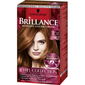 Schwarzkopf Brillance Coloration 701 Kühler Topas Jewel Collection