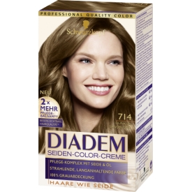 Schwarzkopf Diadem Seiden-Color-Creme 714 Dunkles Sandblond