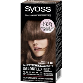 Schwarzkopf Syoss Permanente Coloration 6-82 Helles Rosé Braun SalonPlex