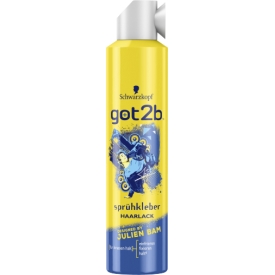 Got2b Haarspray sprüh kleber Julien Bam Edition