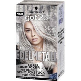 Schwarzkopf got2b Haarfarbe Metallics Silber M71