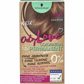 Schwarzkopf Only Love Haarfarbe 0%  6.50 Kakaobraun