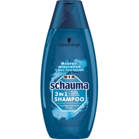 Schwarzkopf Schauma Shampoo MEN 3in1 Feuchtigkeitsschutz & Frische