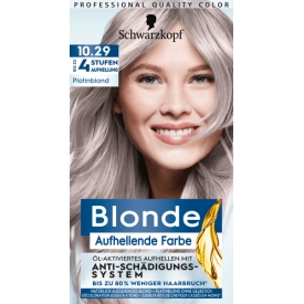 Schwarzkopf Blonde Aufheller  10-29 Platinum Blond