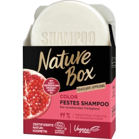 Nature Box Festes Shampoo Granatapfel-Öl