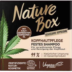 Nature Box Kopfhautpflege Festes Shampoo Hanf