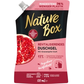 Nature Box Duschgel Granatapfel Nachfüllbeutel