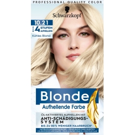 Schwarzkopf Blonde Aufheller Kühles Blond 10.21