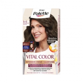 Poly Palette Haarfarbe Vital Color 5-0 Mittelbraun