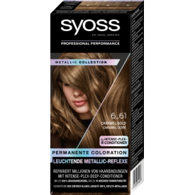Syoss Haarfarbe Metallic 6_61 Caramel Gold