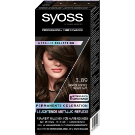 Syoss Haarfarbe Metallic 3-89 Bronze Coffee