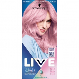Schwarzkopf LIVE Ultra Brights P123 Rose Gold Coloration