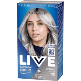 Schwarzkopf LIVE Haarfarbe Urban Metallics, U71 Metallic Silver