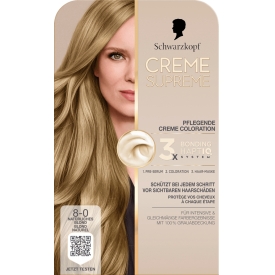 Schwarzkopf Diadem Haarfarbe Creme Blonde Sensation 8.0 Natürliches Blond