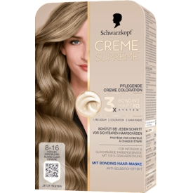 Schwarzkopf CREME SUPREME Haarfarbe 8-16 Kühles Aschblond
