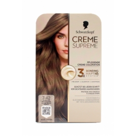 Schwarzkopf Creme Supreme Coloration 7-42 Dunkles Beigeblond