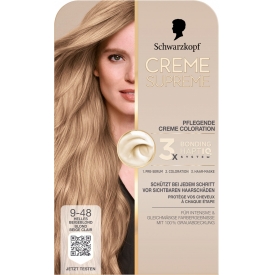Schwarzkopf Creme Supreme Coloration 9-48 Helles Beigeblond