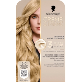 Schwarzkopf CREME SUPREME Haarfarbe 9-0 Natürliches Hellblond