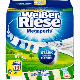 Weißer Riese Vollwaschmittel Megaperls 1,28kg