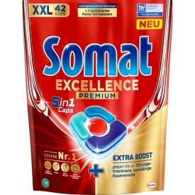 Somat Spülmaschinen-Tabs, 5-in-1 Excellence Premium, XXL