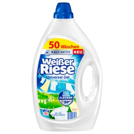 Weißer Riese Vollwaschmittel Gel, 50 Wl