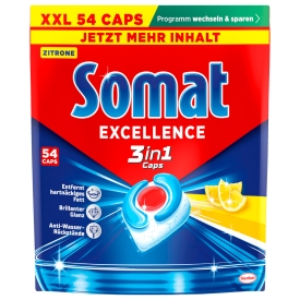 Somat Somat Excellence 3in1 Zitrone 54 Spülmaschinentabs