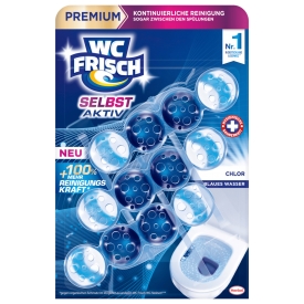 WC Frisch WC Frisch Selbst Aktiv Blauspüler Chlor 3x50g