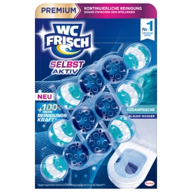 WC Frisch WC Frisch Selbst Aktiv Blauspüler Ozeanfrische 3x