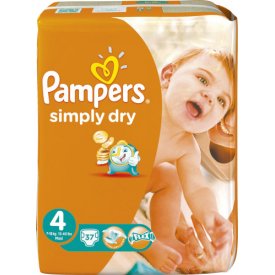 Pampers  Simply Dry Gr. 4 Maxi