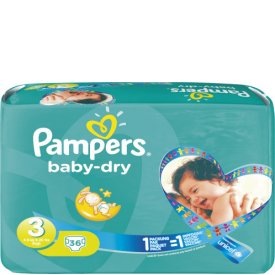Pampers Baby Dry Gr. 3 Midi 4-9 kg