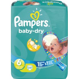 Pampers Baby Dry Gr. 6 Extra Large 15  kg