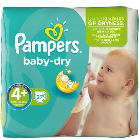 Pampers  Baby Dry Größe 4