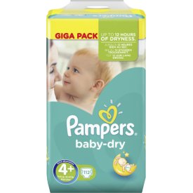 Pampers  Baby-Dry Maxi Plus Giga Pack